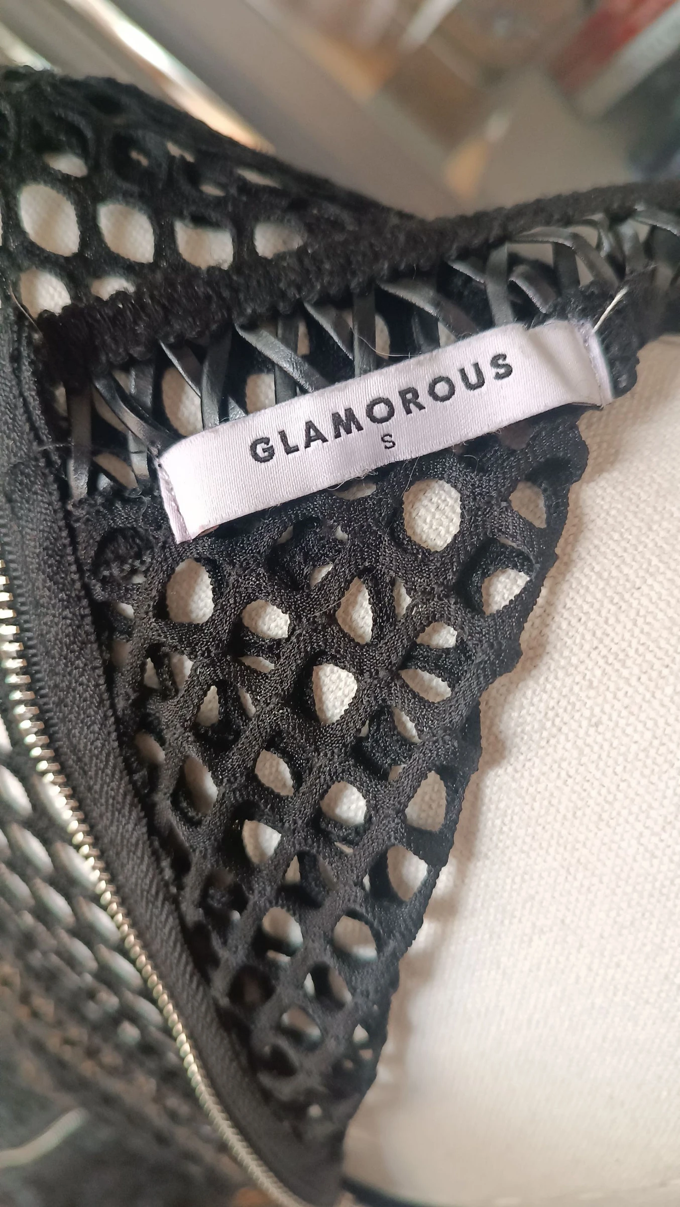 Robe noire Glamorous taille S – photo 10